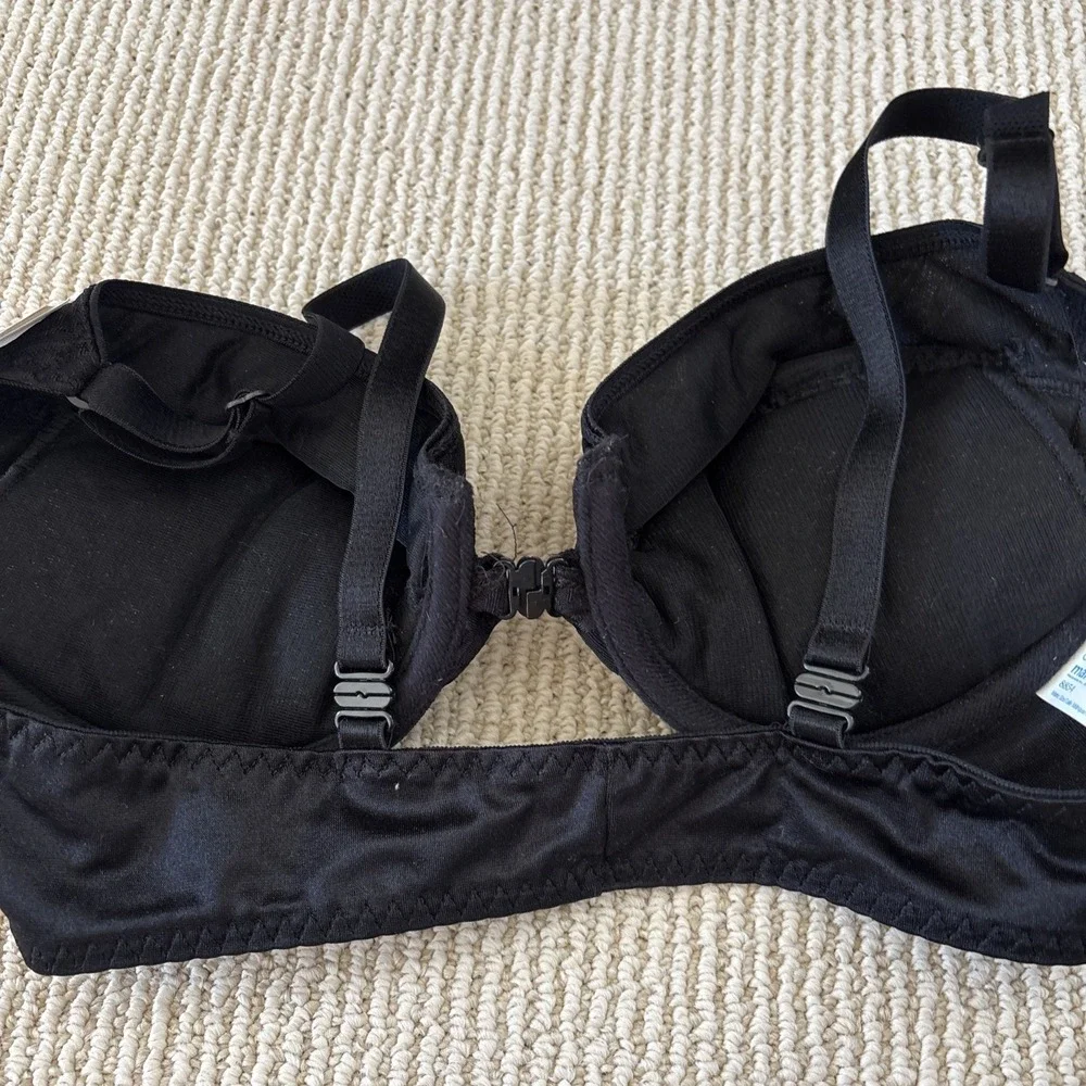 NWT MAIDENFORM FRONT CLOSE 8854 vintage Demi padded Customize It 34C push up